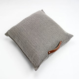 McNutt of Donegal Linen Floor Cushion Navy _10001