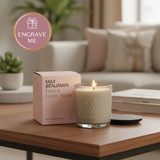 Luxury Candle & Lid - French Linen Water