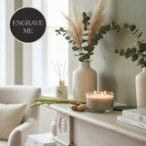 Lemongrass and Ginger Luxury 3 Wick Candle & Lid