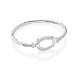 Newbridge Horseshoe Catch Bangle_10002