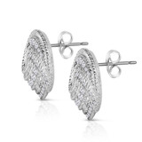 Newbridge Twist Earrings Clear Stones_10003