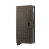 Secrid Carbon Khaki Gents Mini Wallet_10001