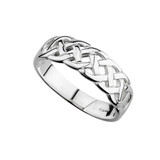 Sterling Silver Celtic Woven Ring