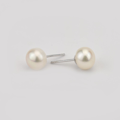 Large Pearl Stud Earrings | Style No. 241 – Jewelry Flirty