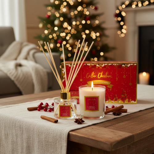 Celtic Candle Cinnamon & Winter Berries Mini Gift Box | Kilkenny