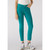 OUI Baxtor Cord Cropped Jeggings Teal_1