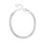 Silver Tone Tennis Style Bracelet