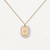 Sterling Silver & 18K Gold Plating Zodiac Necklace