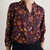 Winnard Top Breon Floral Merlot