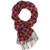 Fraas Cashmink Houndstooth Scarf Barberry_1