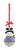 Exclusive Sparkling Snowman Christmas Decoration