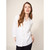  White Stuff Sophie Organic Cotton Shirt Pale Ivory