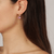 Louise Light Rose Earrings