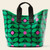 Orla Kiely Carryall Large Tote Sixties Stem Emerald