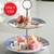 Cottage Garden Two Tiered Server 