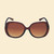 Evelyn Sunglasses Mahogany