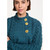 Louisburgh Cable Aran Cardigan Irish Sea