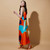 Float Strappy Long Dress Bealtaine Print