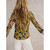 Annie Long Sleeve Printed Shirt Navy Print