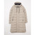 Puddle Puffer Long Jacket Stone Grey