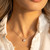 Silver Single Solitaire Pendant