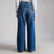 Ayla Wide Leg Jean - Mid Denim