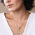 Avie Gold Long Hoop 2-In-1 Necklace