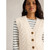 Cable Knit Button Through Tank