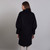 New Romantic Balloon Sleeve Coat Black