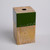 Siren Wooden Cube Pillar Candle Holder - Medium