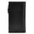Leather Fold Medium Wallet Black