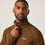 Montes Men's Halfzip Fleece Brown