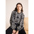 Ihgocina Blouse Black Flower  