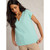 Nelly Nep Notch Neck Tee 