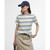 Ladies Short Sleeve Bradley Top – Cloud Stripe