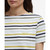 Ladies Short Sleeve Bradley Top – Cloud Stripe