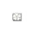 Silver Narcissus White Peach Blossom - Composable Charm