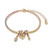 Heart Charm Bracelet – Gold-Plated