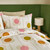 Double Quilt Set 200cm x 200cm Abacus Flower Sunrise 