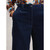 Belle Cord Wide Leg Trousers – Navy