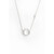 Sparkle CZ Encrusted Pendant – Silver  