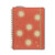 Celestial Bookcloth Journal - Terracotta Sun 