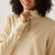 Women’s Demmi Half Zip Fleece — Light Vanilla