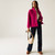 Women’s Emilica Borg Fleece — Dark Cerise