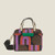 Block Medium Handbag – Circle Line Purple