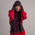 Elmo Faux Fur Knit Hat - Purple