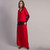 Pippa V-Neck Sweater - Red