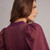 Disco Lurex Knit Long Dress - Purple