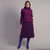 Basket Oversized Neck Knit Jumper - Pink