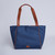 Dokota Nylon Piping Tote - Navy